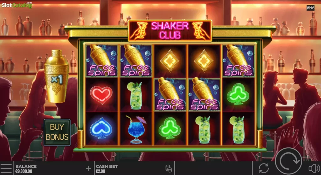 Shaker Club Slot Online